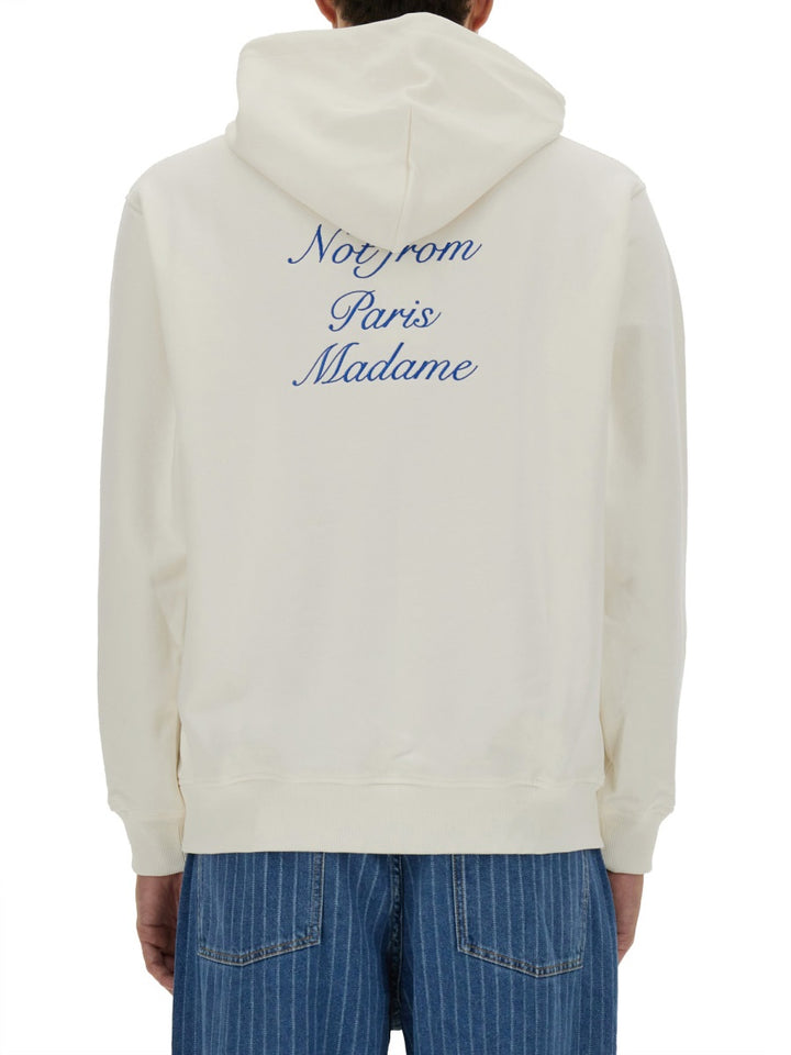 Drôle De Monsieur Sweatshirts - White | Wanan Luxury