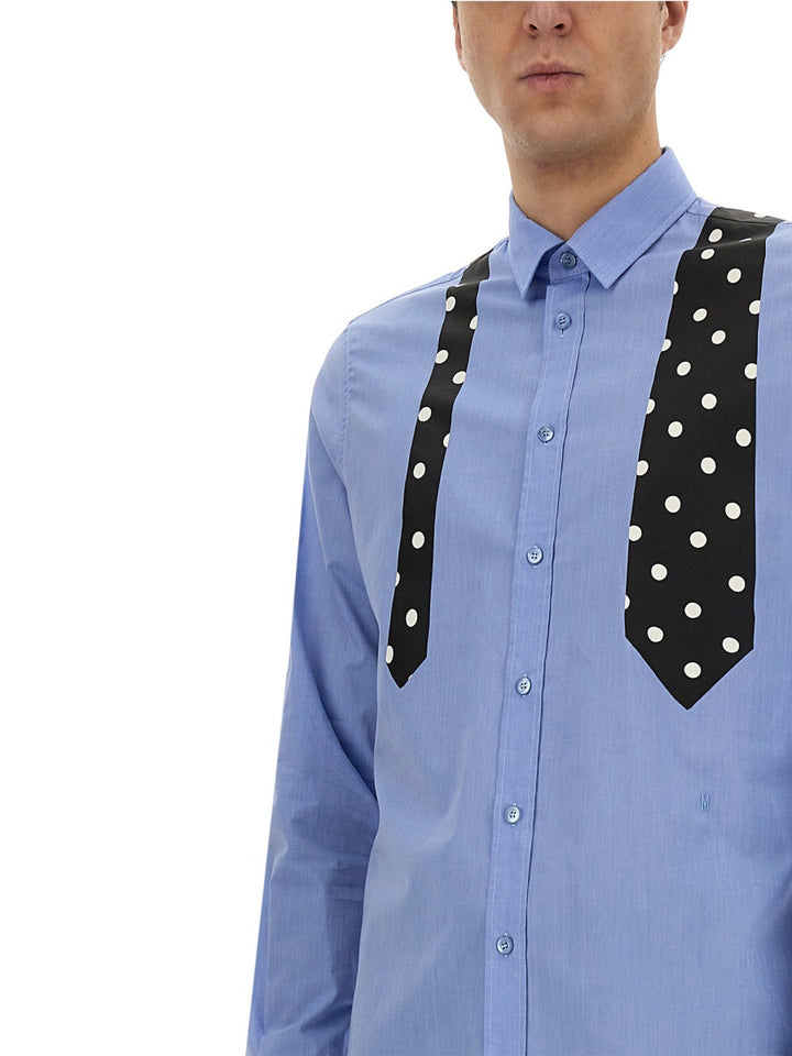 Moschino Shirts - White, Light Blue | Wanan Luxury