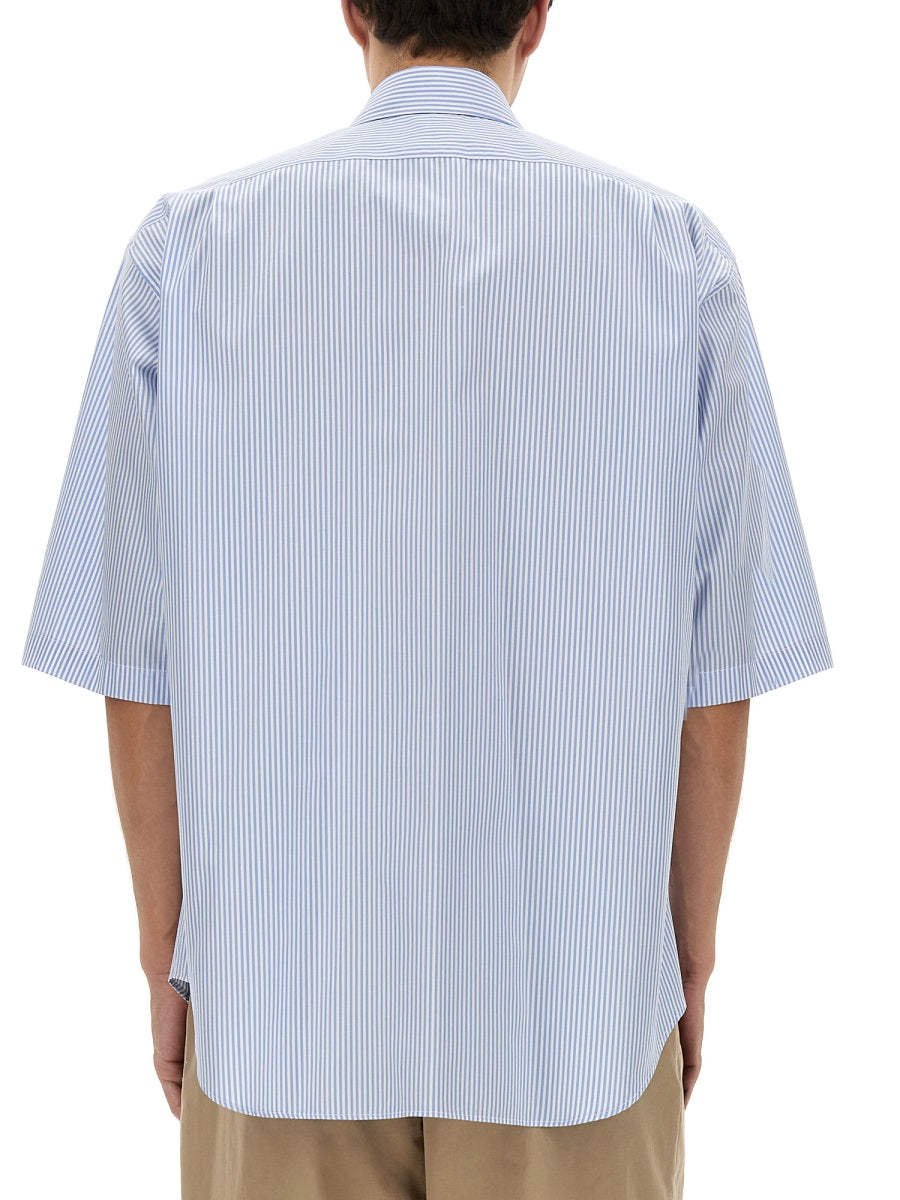 Moschino Shirts - White, Light Blue | Wanan Luxury