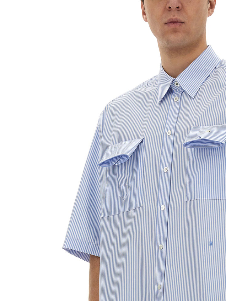Moschino Shirts - White, Light Blue | Wanan Luxury
