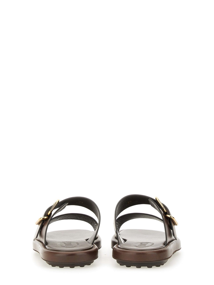 Tod's Sandals - Brown | Wanan Luxury