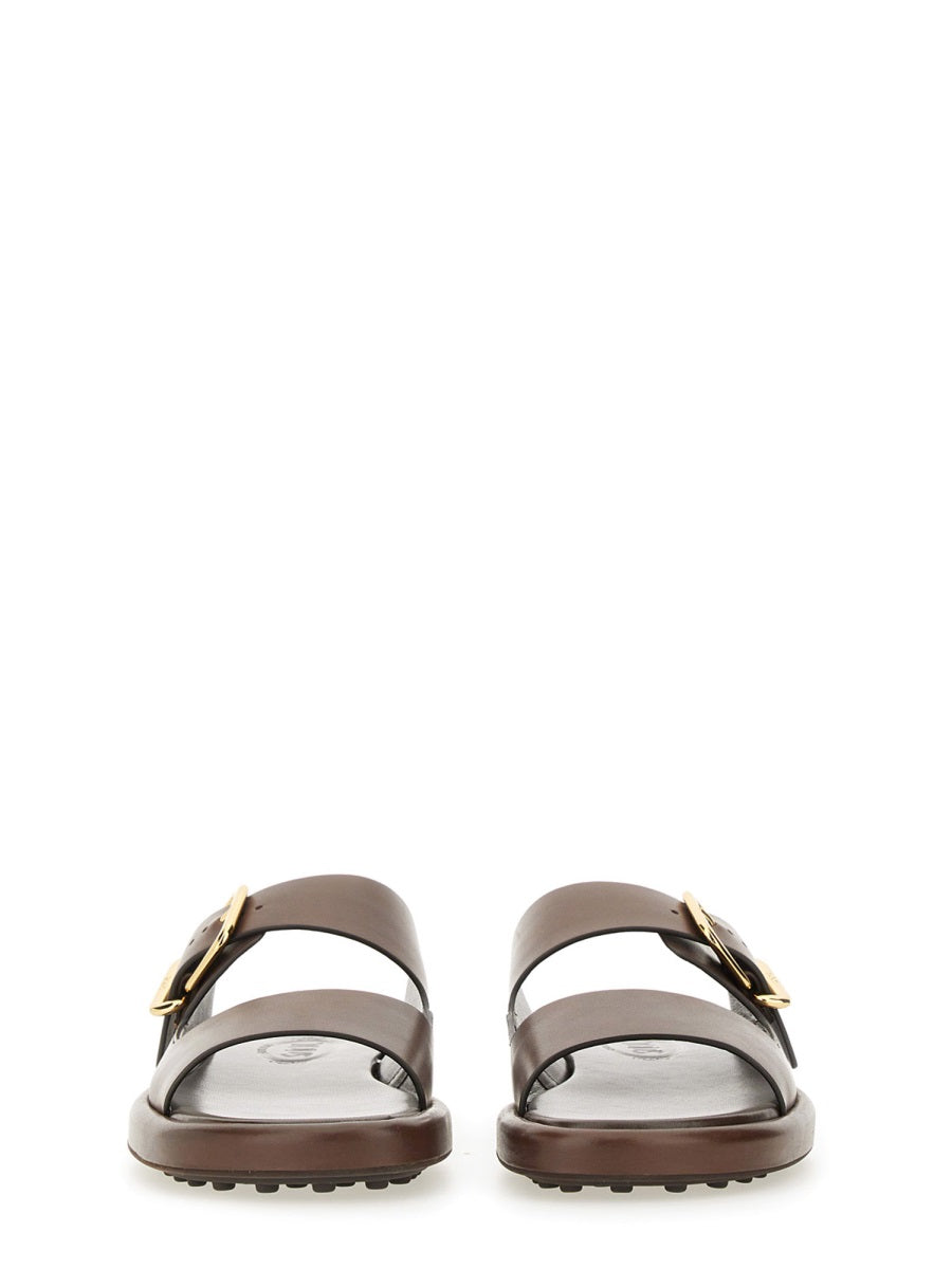 Tod's Sandals - Brown | Wanan Luxury