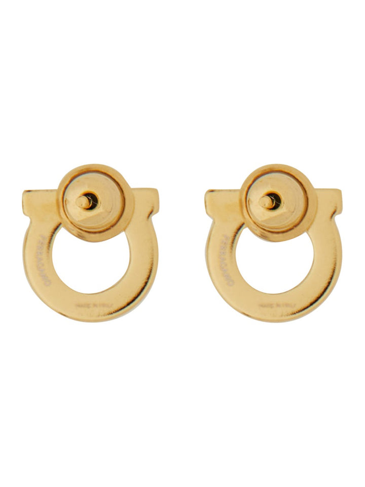 Ferragamo Earrings - Gold | Wanan Luxury