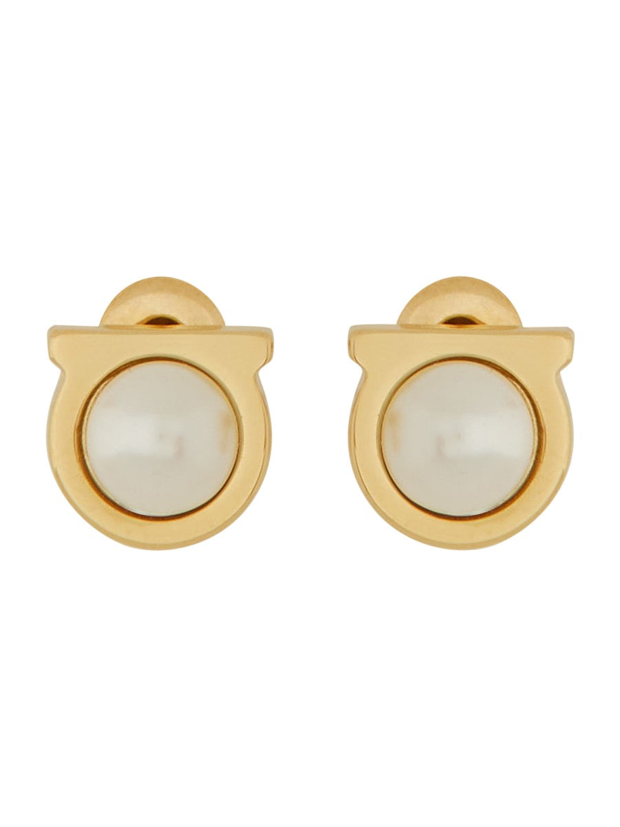 Ferragamo Earrings - Gold | Wanan Luxury