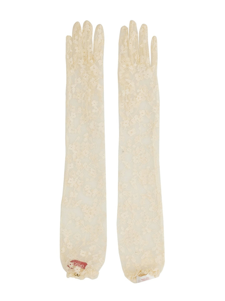 Valentino Garavani Scarves & Gloves - White | Wanan Luxury