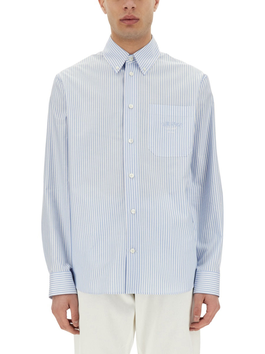 Versace Shirts - Light Blue | Wanan Luxury