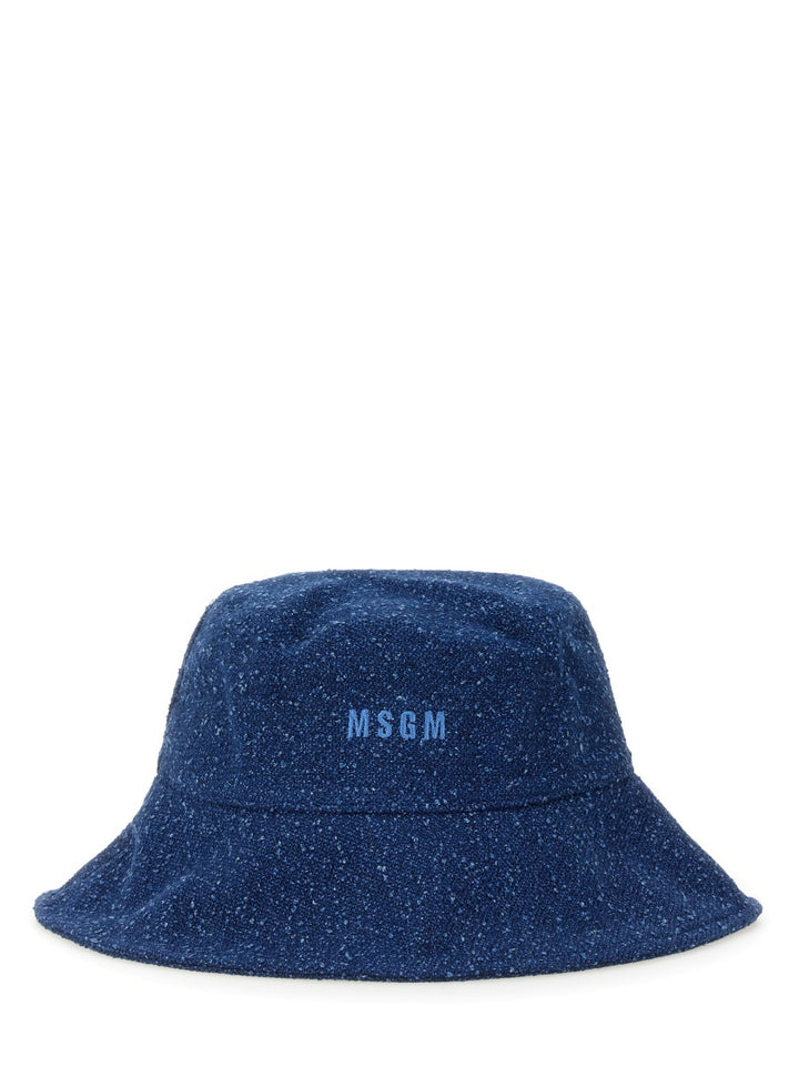 MSGM Hats - Blue | Wanan Luxury