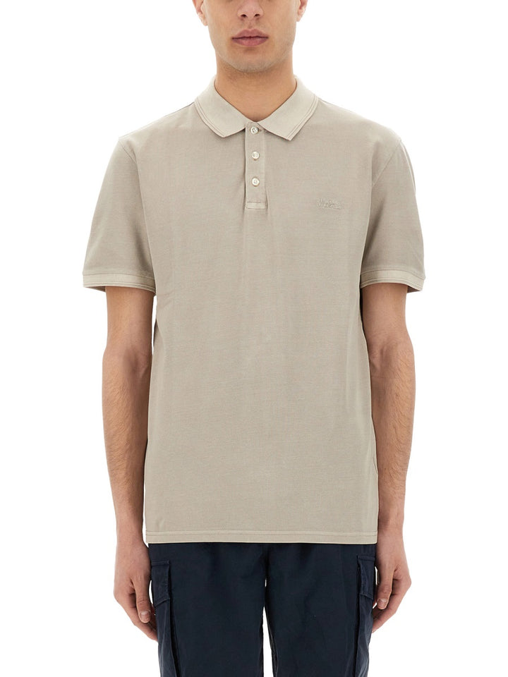 Woolrich Polo - Beige | Wanan Luxury