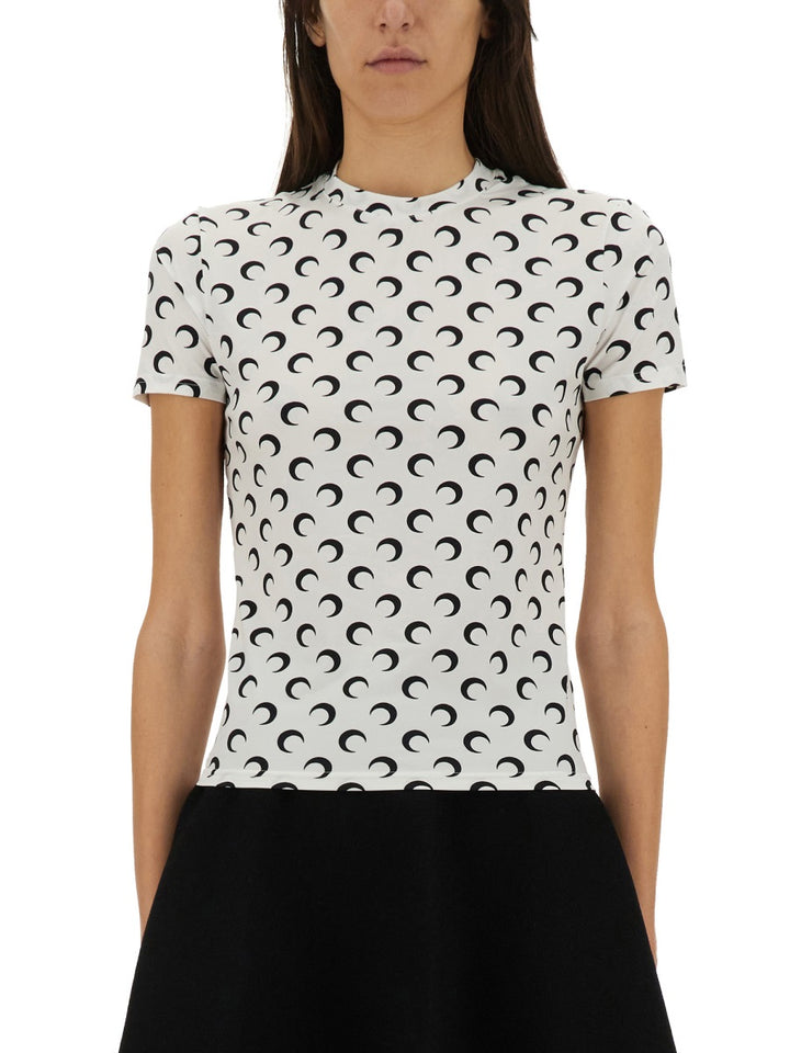 Marine Serre Tops - White | b5953a7455166f2956d67ed10ecb91f4b135cc60