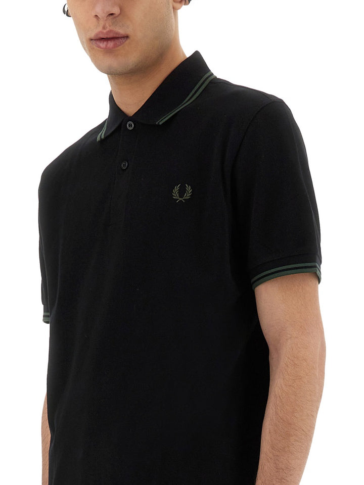 Fred Perry Polo - Black | Wanan Luxury