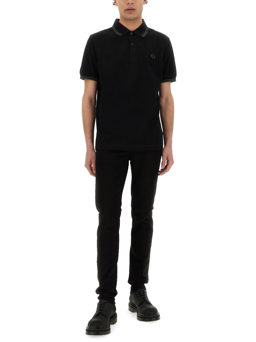Fred Perry Polo - Black | Wanan Luxury