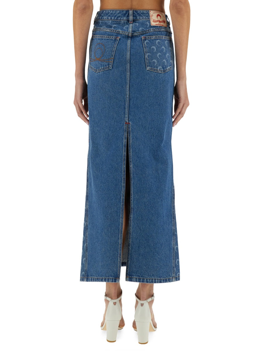 Marine Serre Skirts - Blue | Wanan Luxury