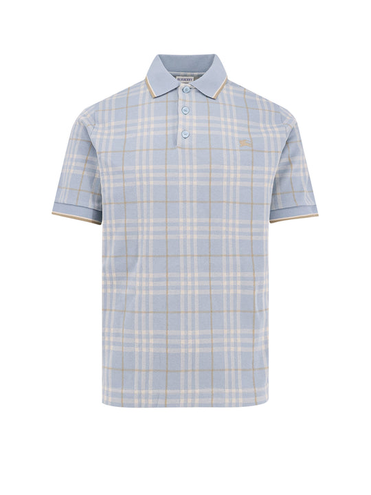 Stan Polo Shirt With Check Print