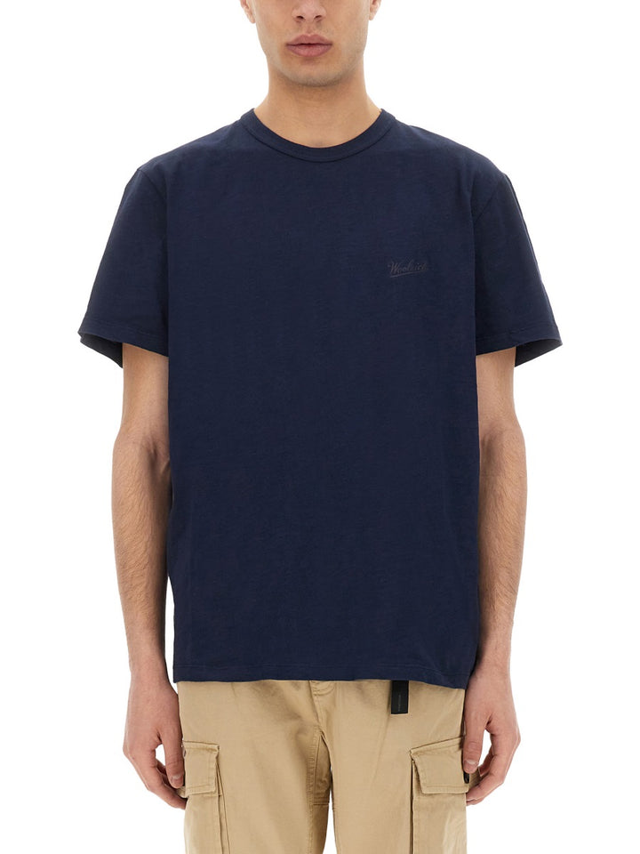 Woolrich T shirts - Blue | Wanan Luxury