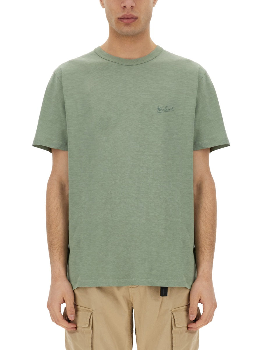 Woolrich T shirts - Green | Wanan Luxury
