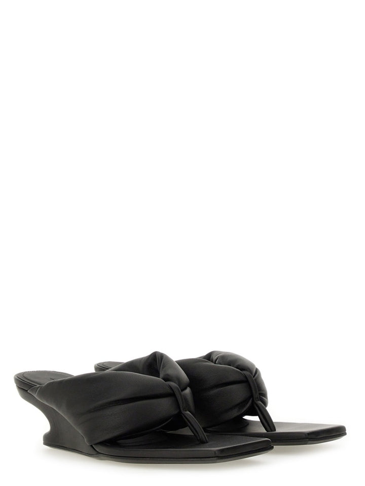 Rick Owens Sandals - Black | Wanan Luxury