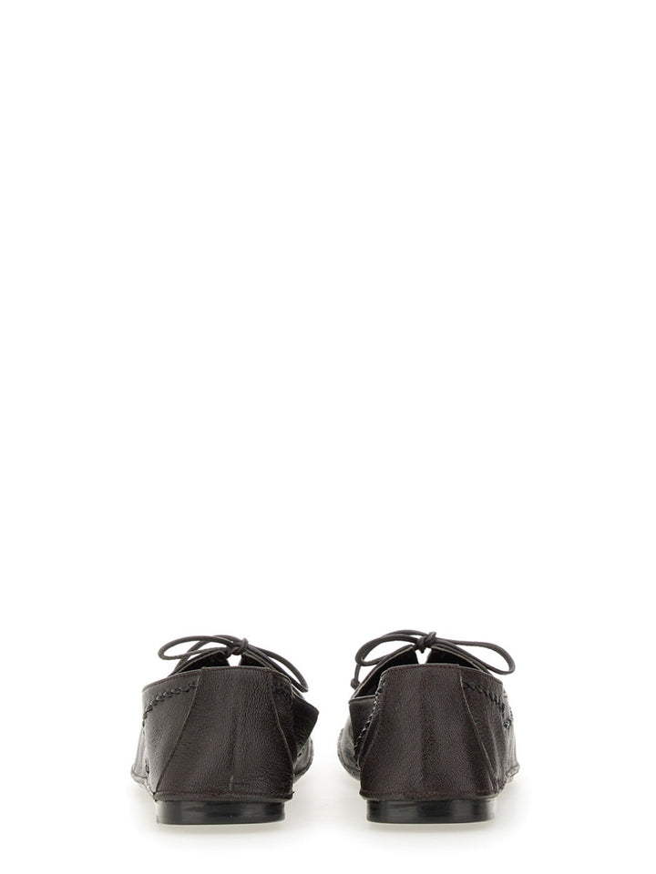 Hereu Flat Shoes - Brown | Wanan Luxury