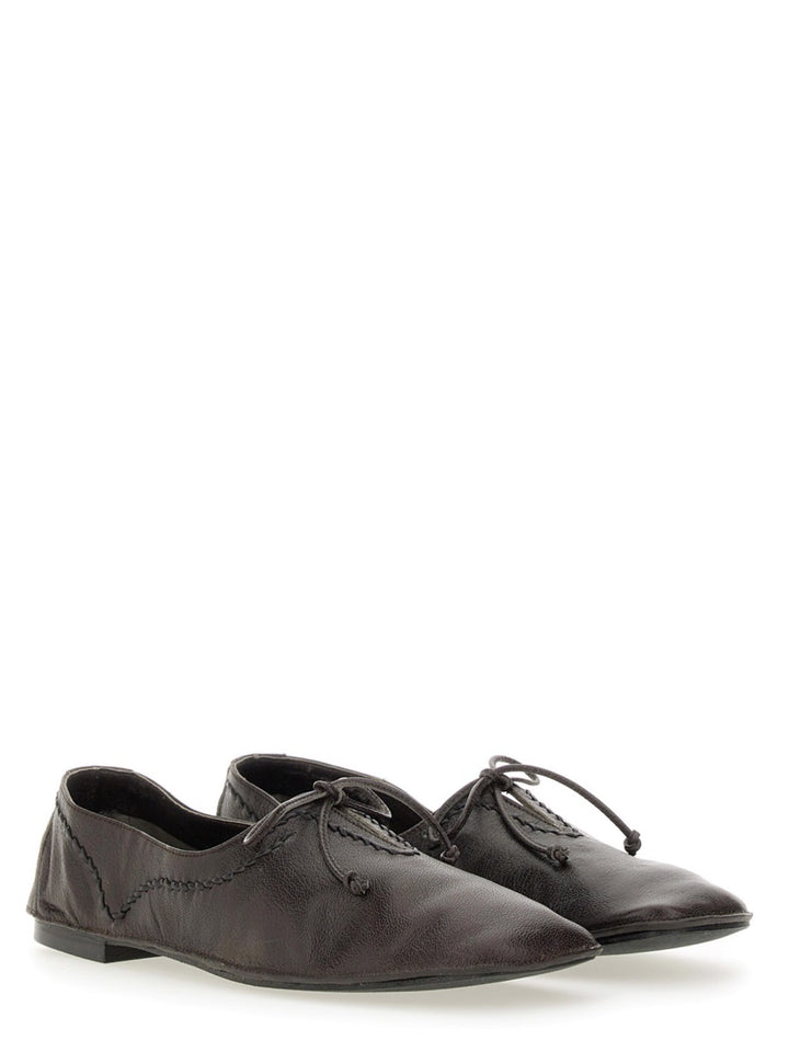 Hereu Flat Shoes - Brown | Wanan Luxury