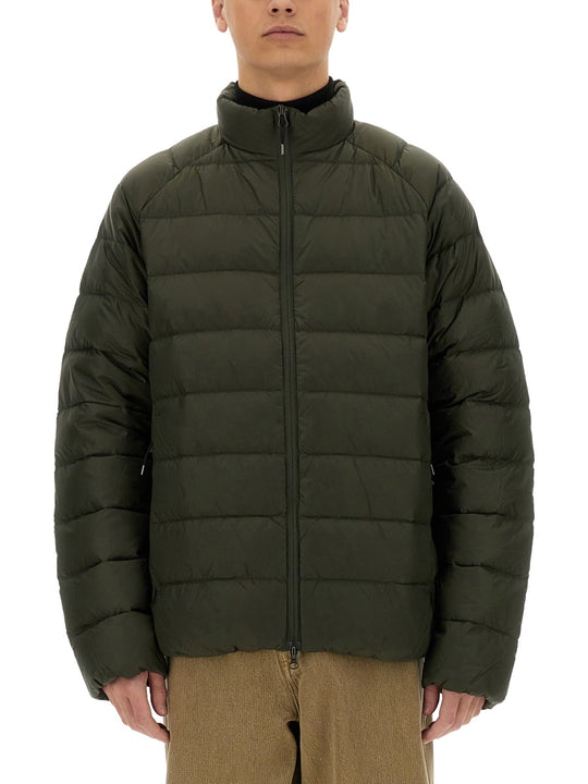 Down Jacket With Logo