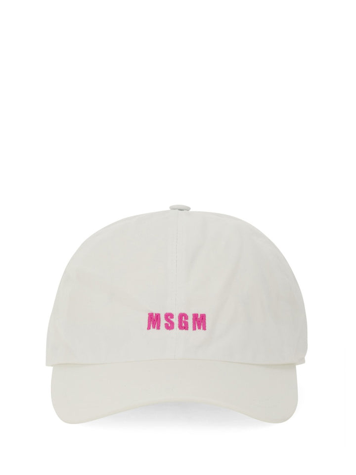 MSGM Hats - White | Wanan Luxury
