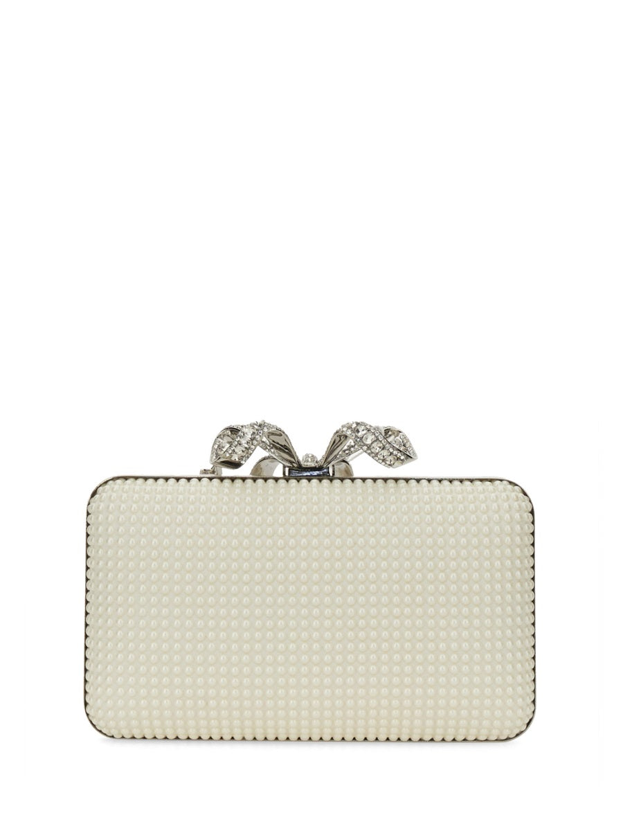 Self-Portrait Clutch Bags - White | Wanan Luxury