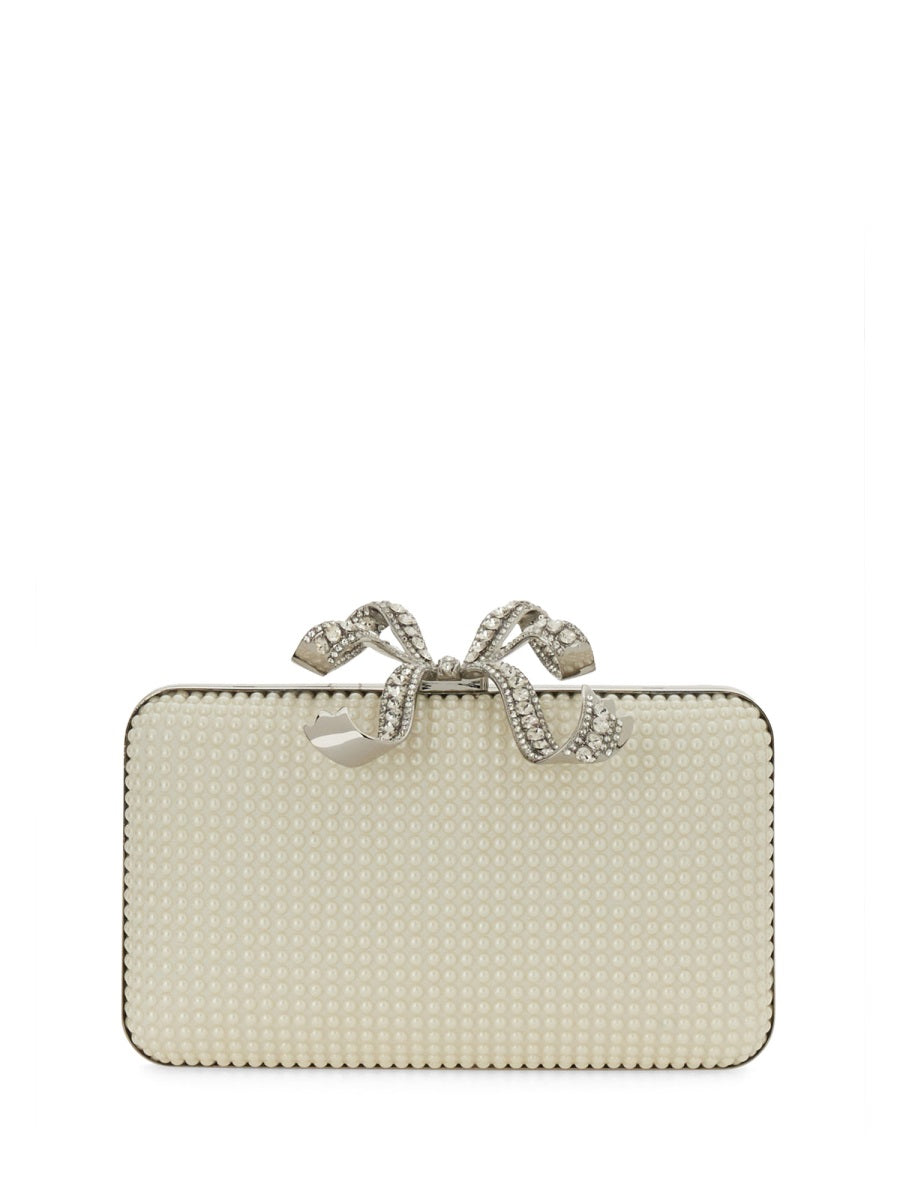 Self-Portrait Clutch Bags - White | Wanan Luxury
