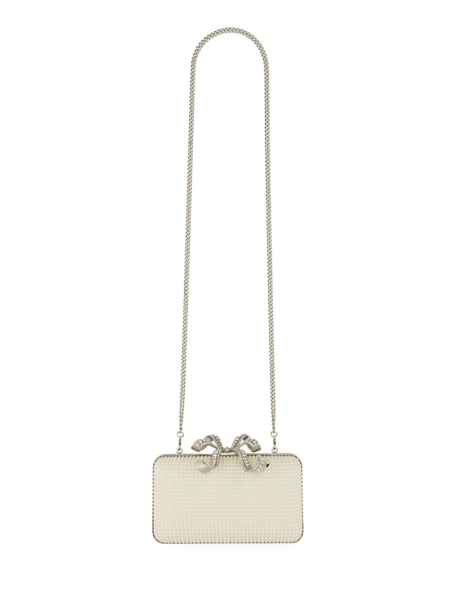 Self-Portrait Clutch Bags - White | Wanan Luxury