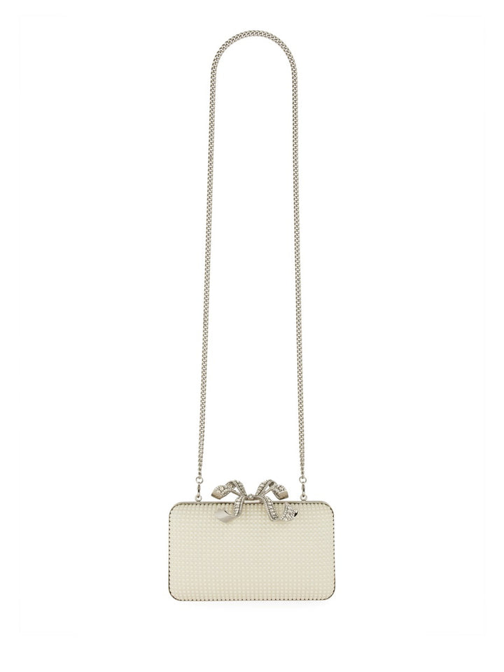 Self-Portrait Clutch Bags - White | Wanan Luxury