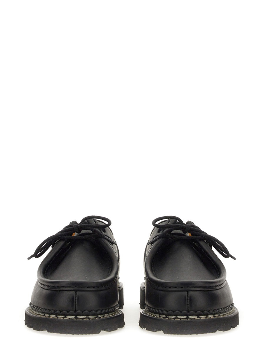 Paraboot Flat Shoes - Black | Wanan Luxury