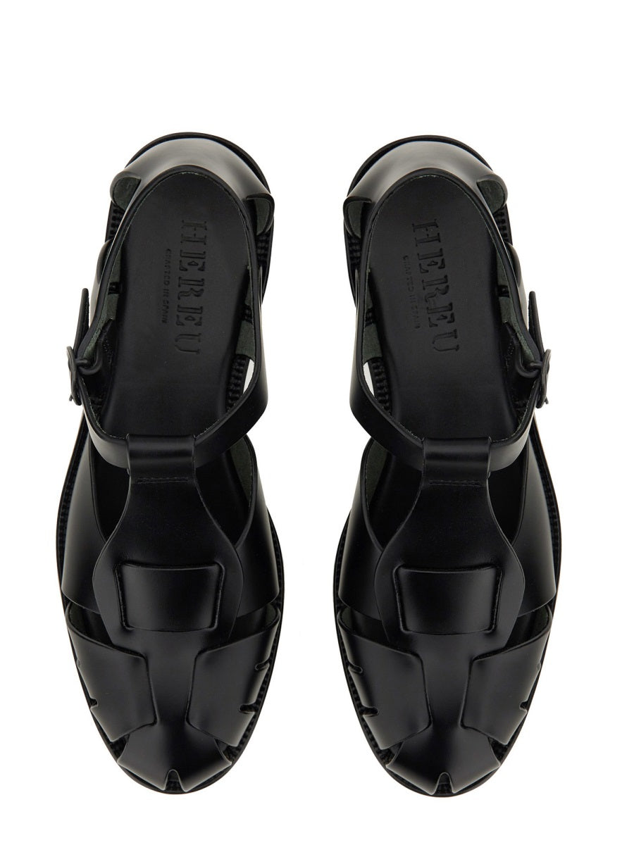 Hereu Sandals - Black | Wanan Luxury