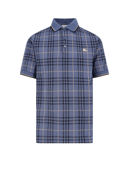 Stan Polo Shirt With Check Print