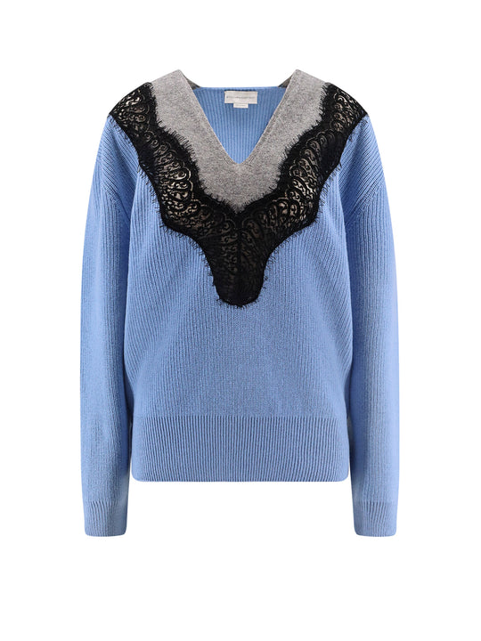 Miracle Lace Virgin Wool Sweater