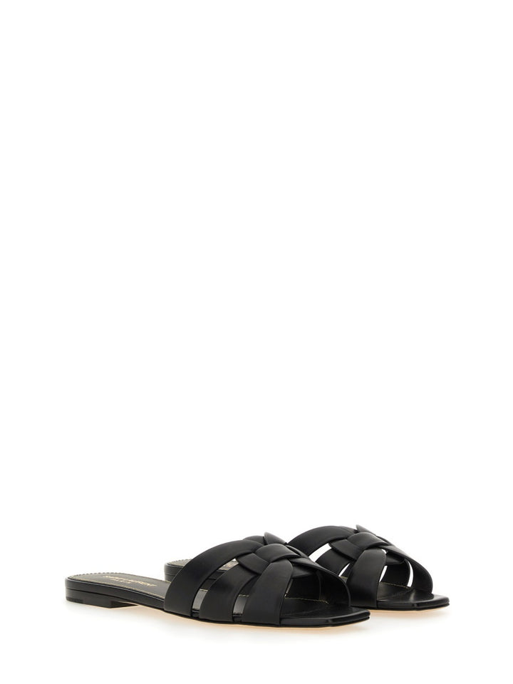 Saint Laurent Sandals - Black | Wanan Luxury