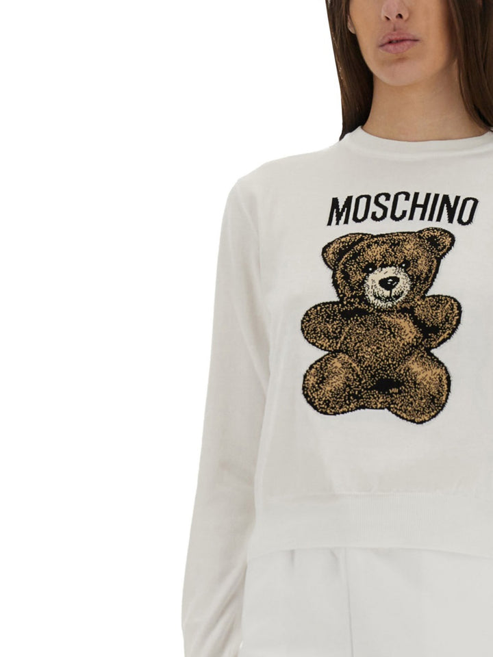 Moschino Sweaters - White | Wanan Luxury