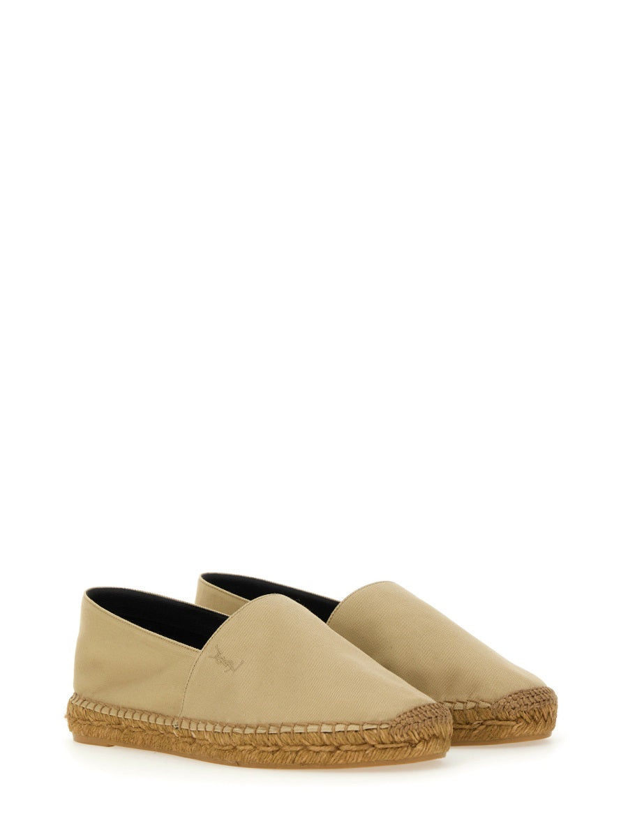 Saint Laurent Flat Shoes - Beige | Wanan Luxury