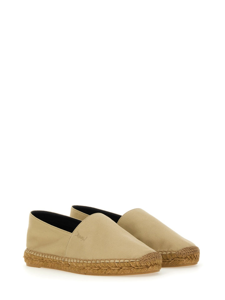Saint Laurent Flat Shoes - Beige | Wanan Luxury