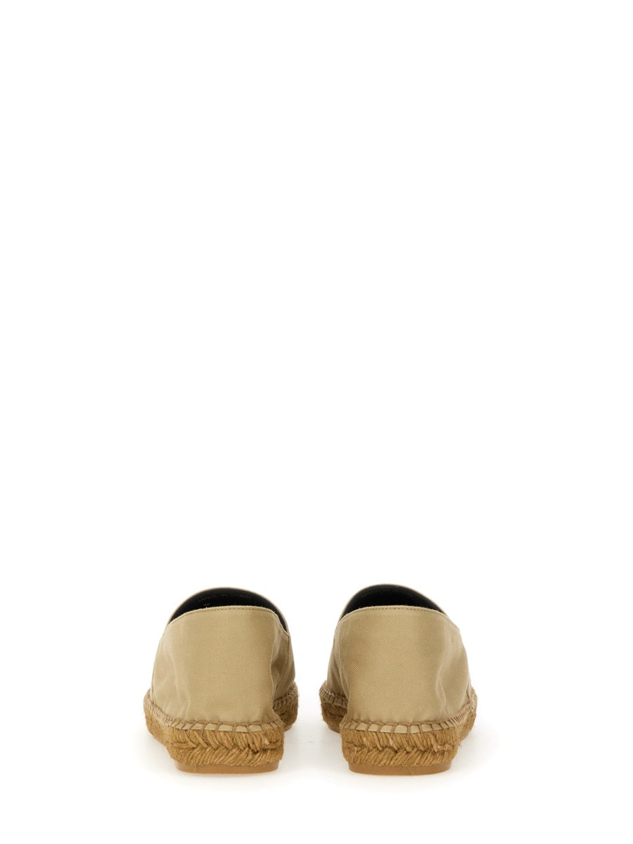 Saint Laurent Flat Shoes - Beige | Wanan Luxury