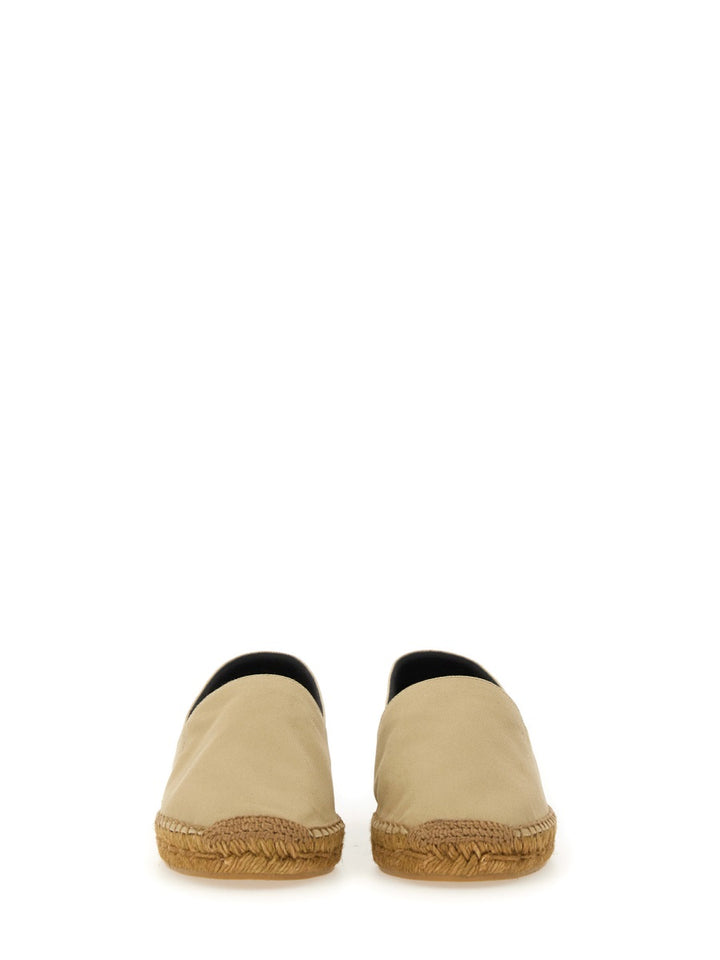 Saint Laurent Flat Shoes - Beige | Wanan Luxury