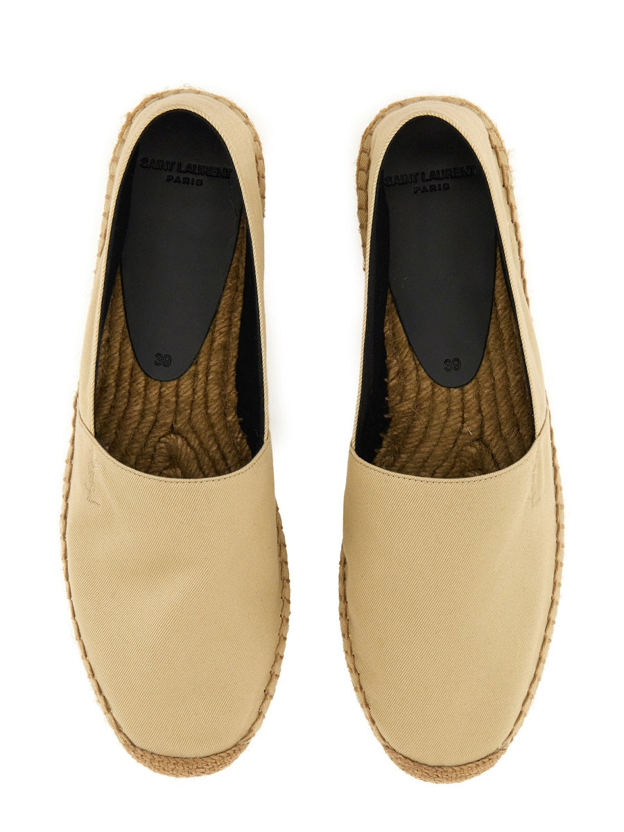 Saint Laurent Flat Shoes - Beige | Wanan Luxury