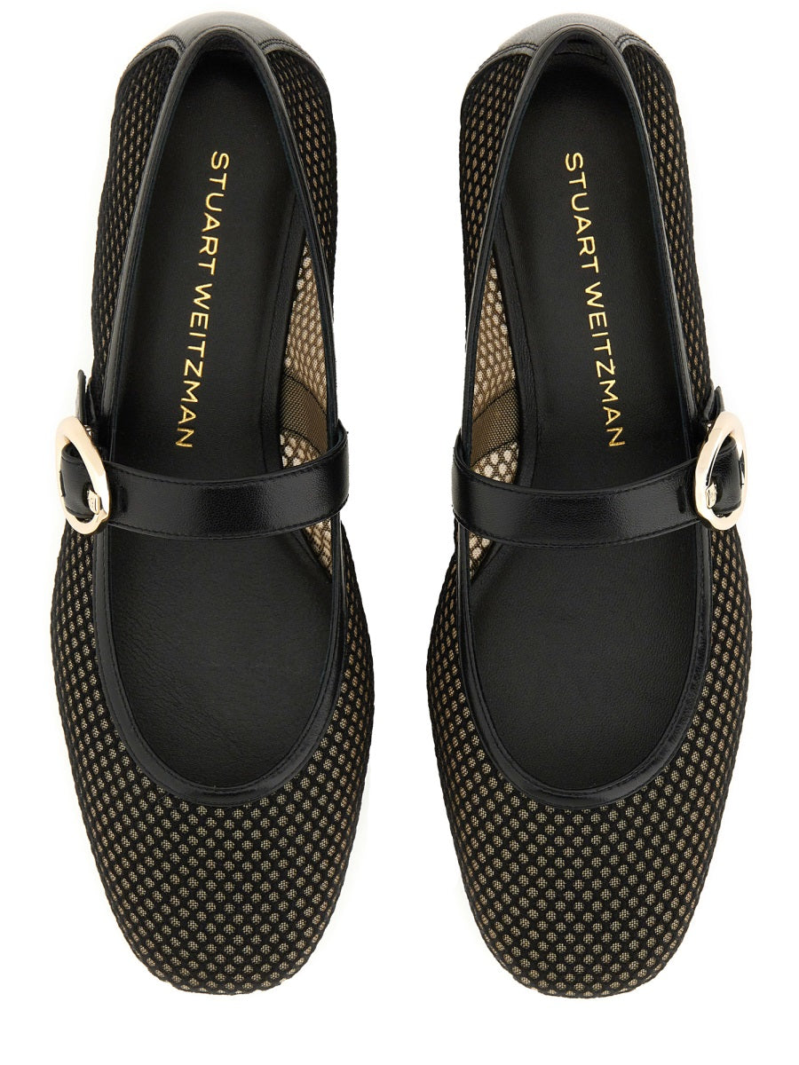 Stuart Weitzman Flat Shoes - Black | Wanan Luxury