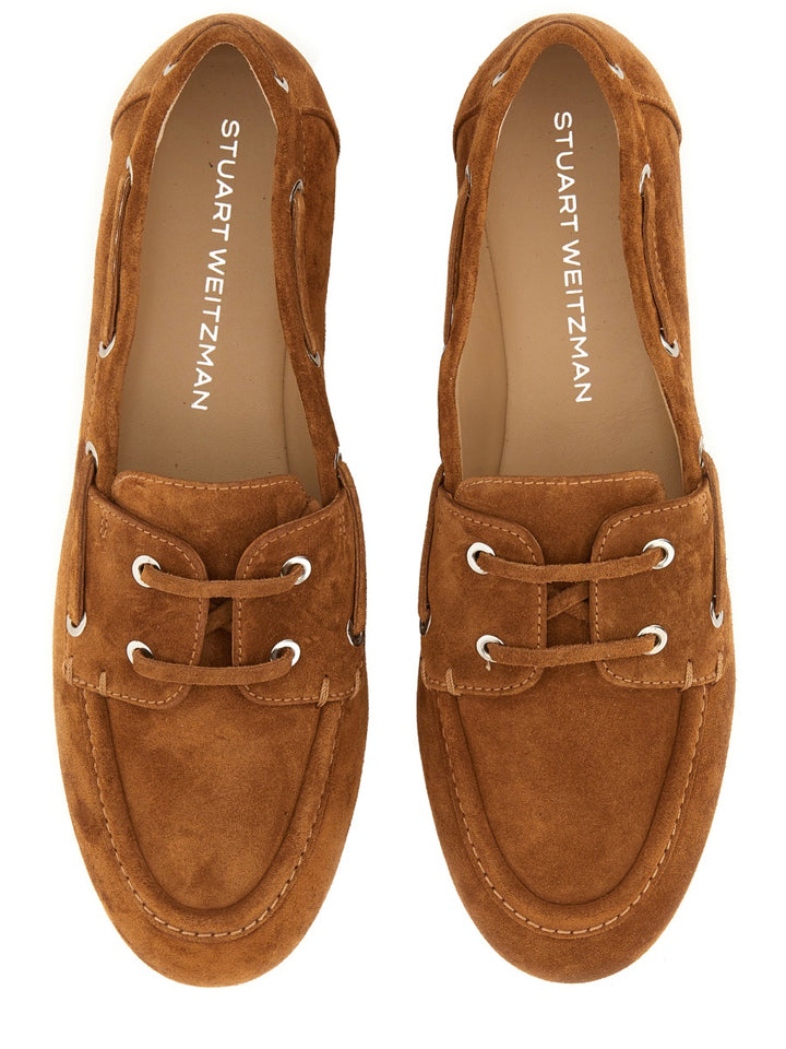 Stuart Weitzman Loafers - Brown | Wanan Luxury