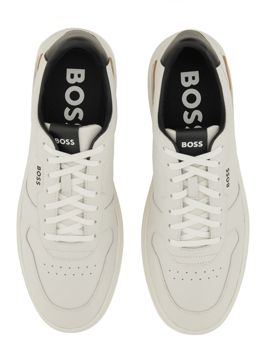 Boss Sneakers - White | Wanan Luxury