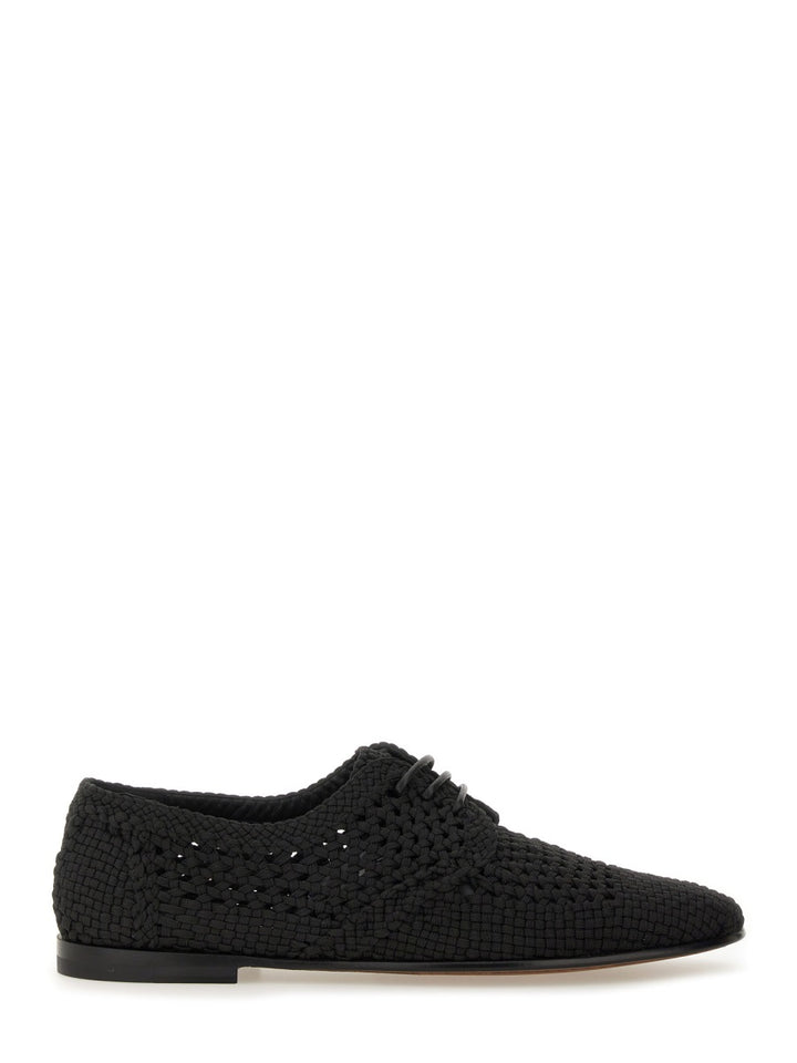 Dolce & Gabbana Flat Shoes - Black | Wanan Luxury