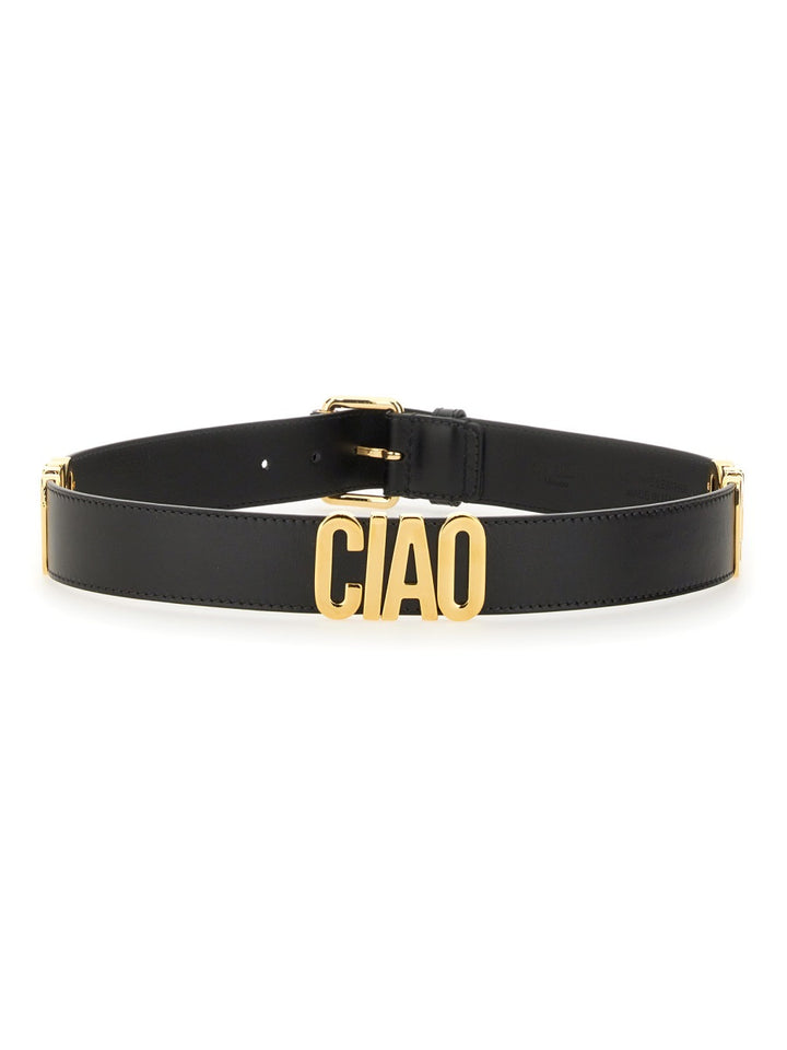 Moschino Belts - Black | Wanan Luxury