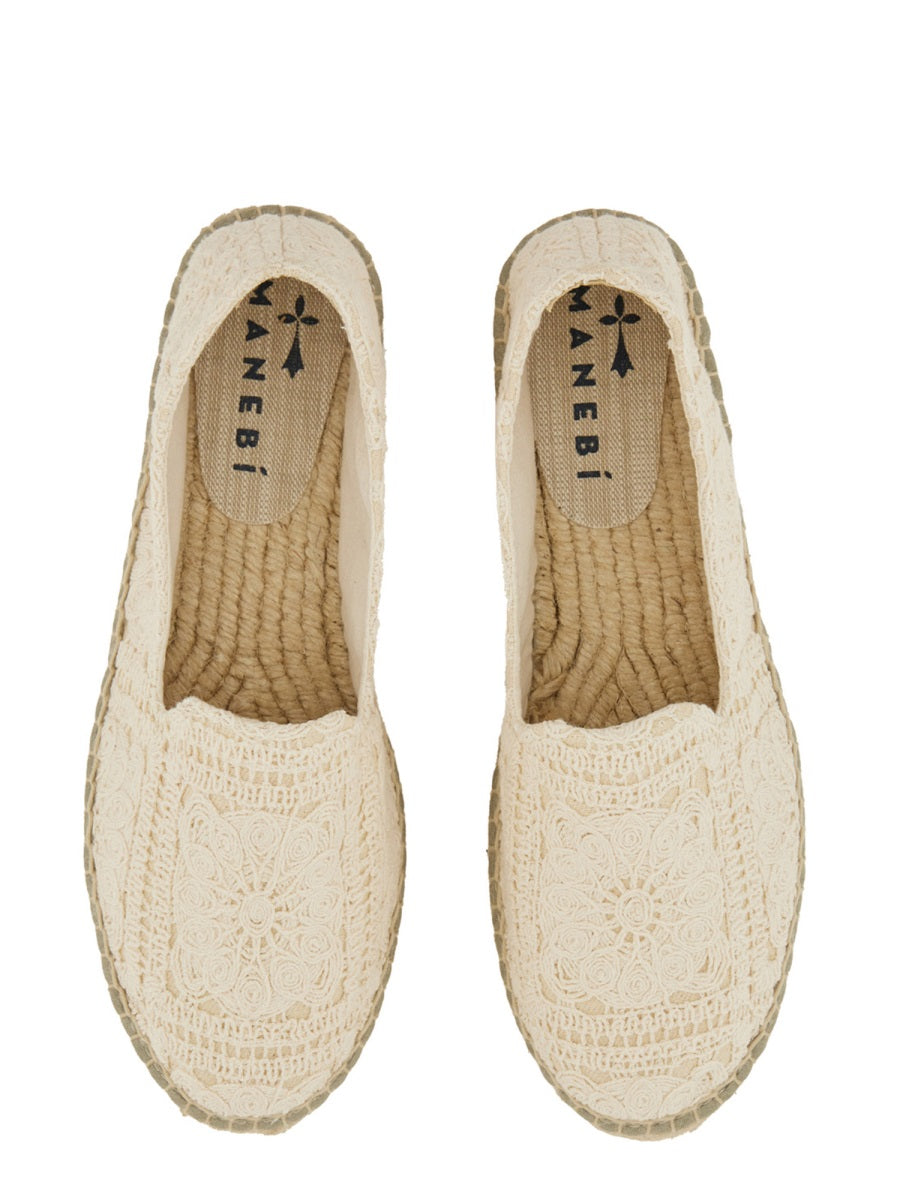 Manebí Flat Shoes - Beige | Wanan Luxury