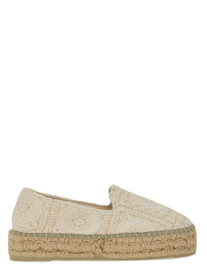 Manebí Flat Shoes - Beige | Wanan Luxury