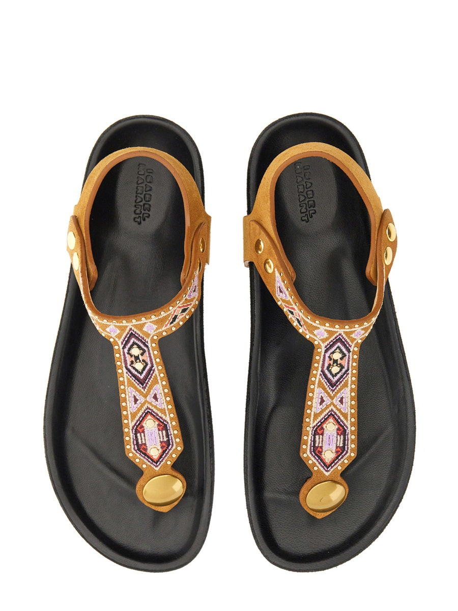 Isabel Marant Sandals - Brown | Wanan Luxury