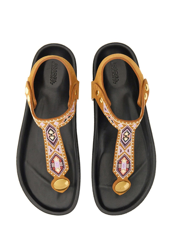 Isabel Marant Sandals - Brown | Wanan Luxury