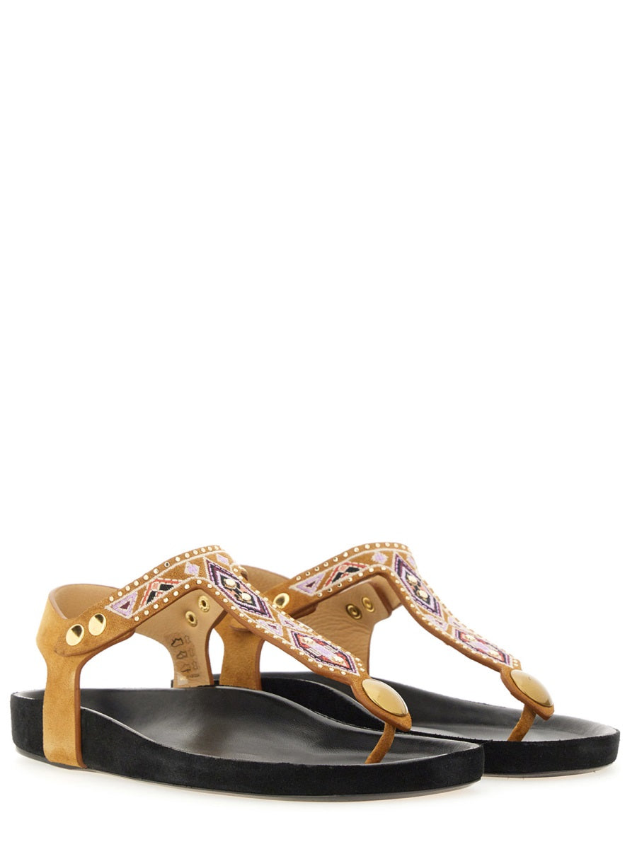 Isabel Marant Sandals - Brown | Wanan Luxury