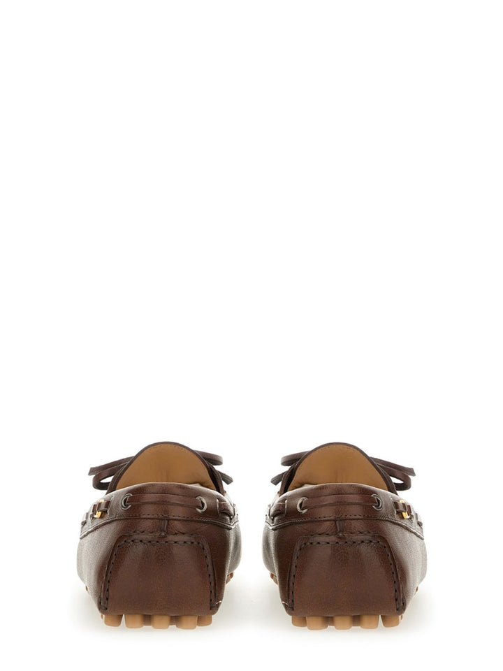 Valentino Garavani Loafers - Brown | Wanan Luxury